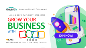 Webinark KMC Zoho event