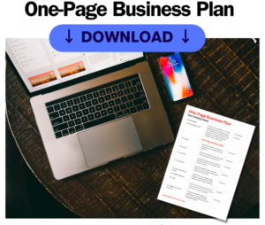 One-Page BizPlan Template