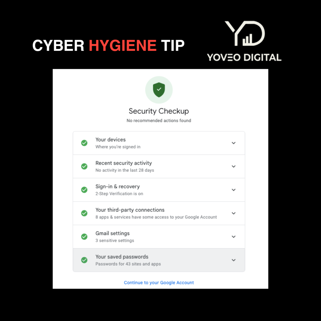 Disconnect 3rd Party Apps from your Google Account