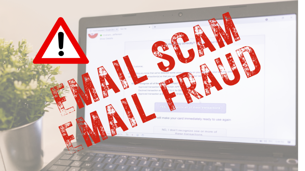 EMAIL SCAM EMAIL FRAUD