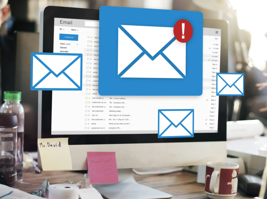 Email Message Online Chat Social Text Concept