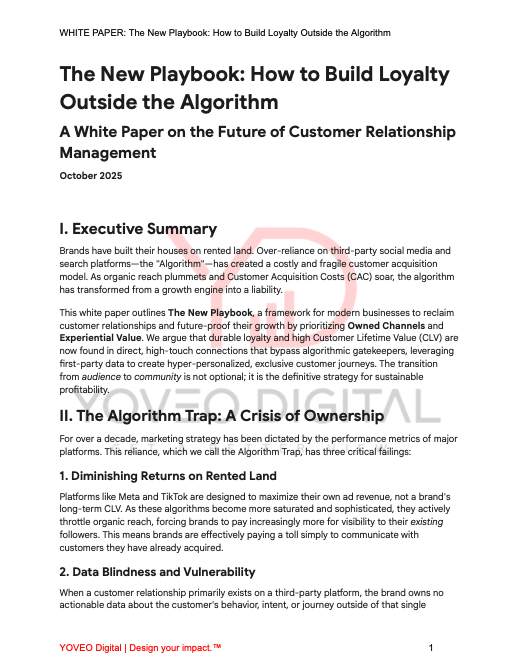 The New Playbook_ How to Build Loyalty Outside the Algorithm